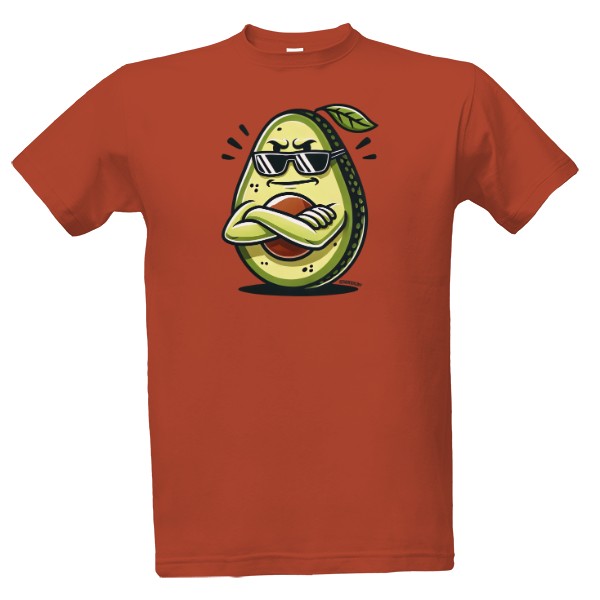 Tričko s potiskem Cool avokádo