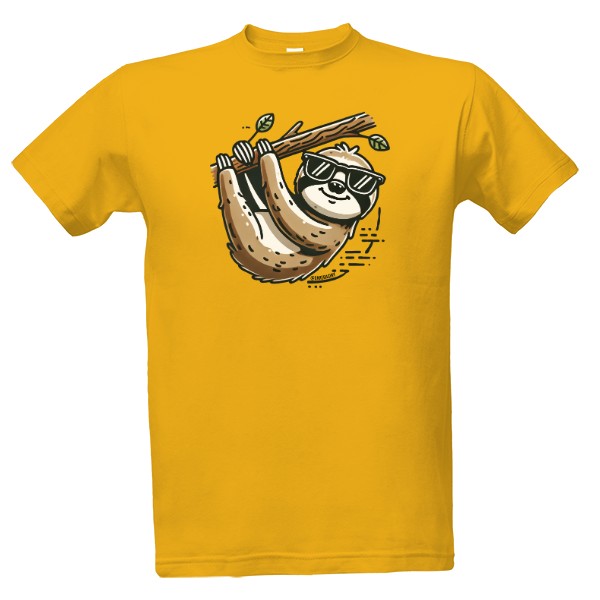 Tričko s potiskem Cool lenochod