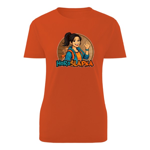 HoroŠlapka - Černovláska s culíkem