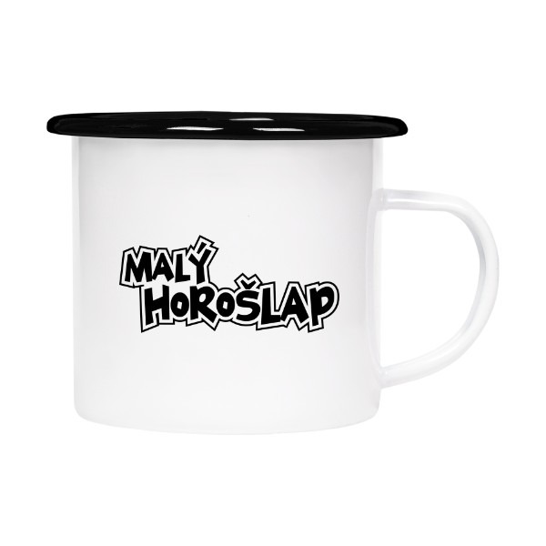 Plecháček - smaltový lem s potiskem Malý HoroŠlap